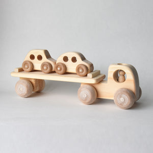 Wooden Toy Car Carrier | Salt Air Supply 